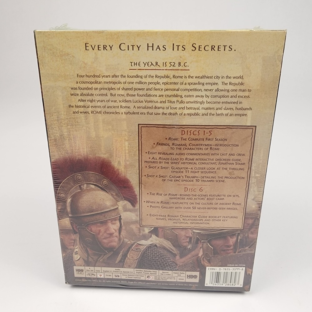 Rome: The Complete First‎ Season (DVD, 2006) SEALED - Picture 4 of 4